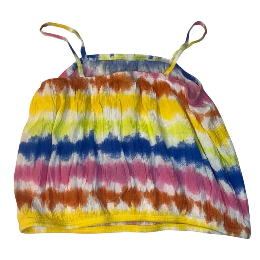 Treasure & Bond Multicolor Tie-Dye Girls Top Size XL 14/16 NWOT